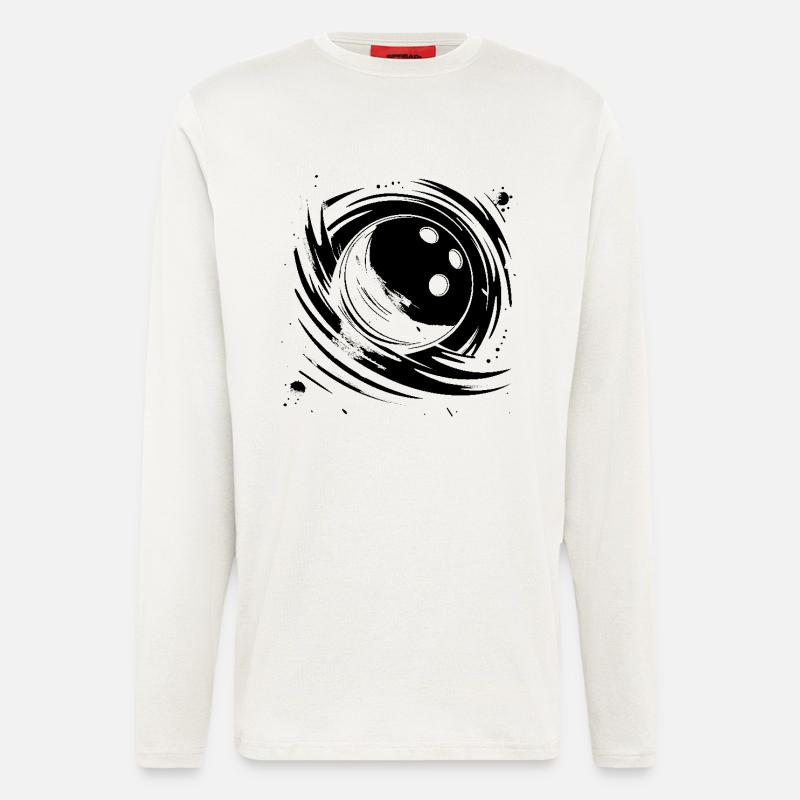 Bowling Graphics - Longsleeve - made by SPREAD  - OFF WHITE
