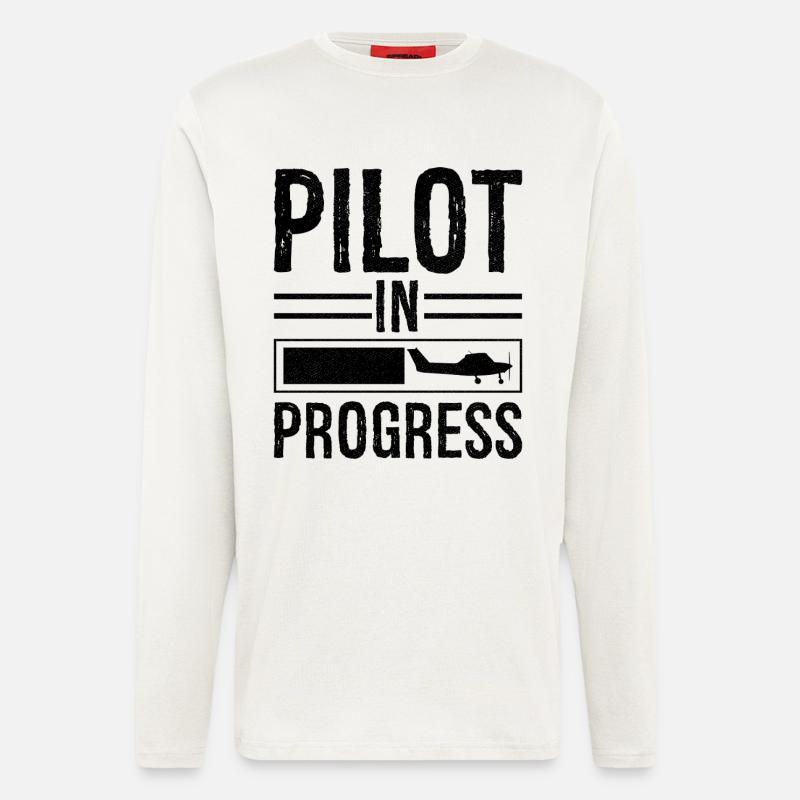 Pilot In progress - Longsleeve - made by SPREAD  - OFF WHITE