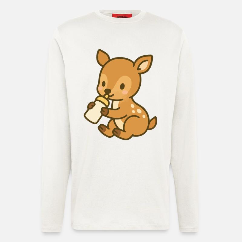 Fläschchen-Kitzliebe - Langarmshirt - made by SPREAD  - OFF WHITE