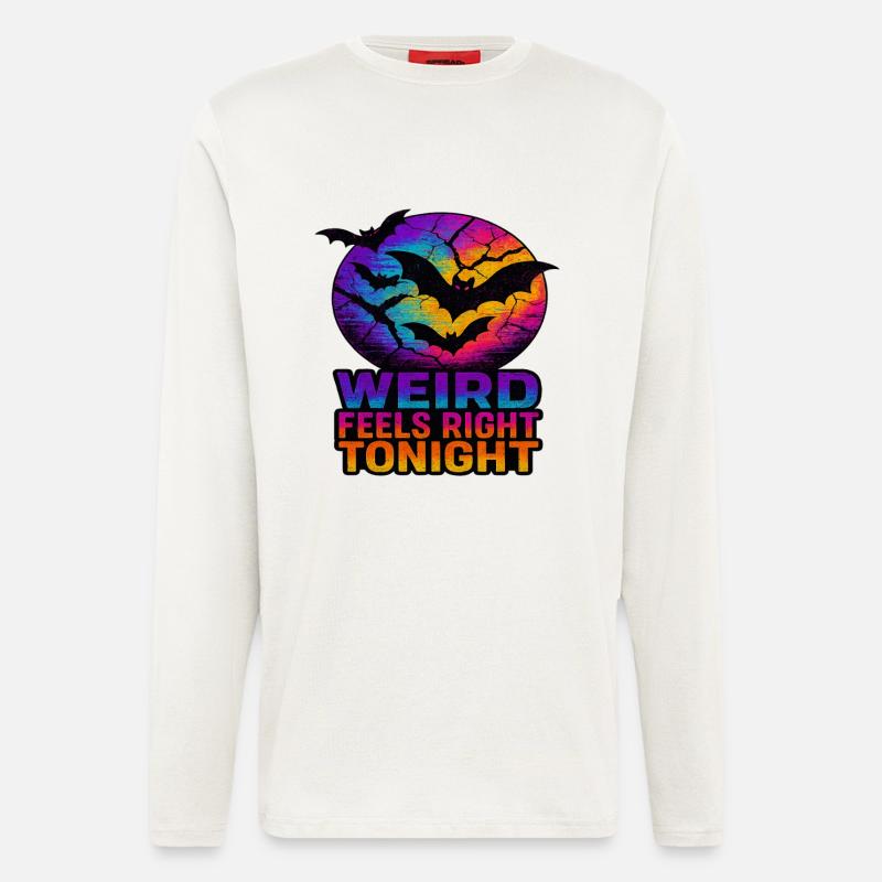 Weirdcore Halloween - Langarmshirt - made by SPREAD  - OFF WHITE