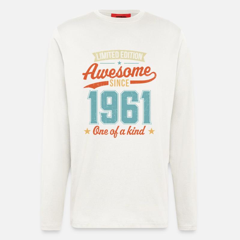Großartig seit 1961 - Langarmshirt - made by SPREAD  - OFF WHITE
