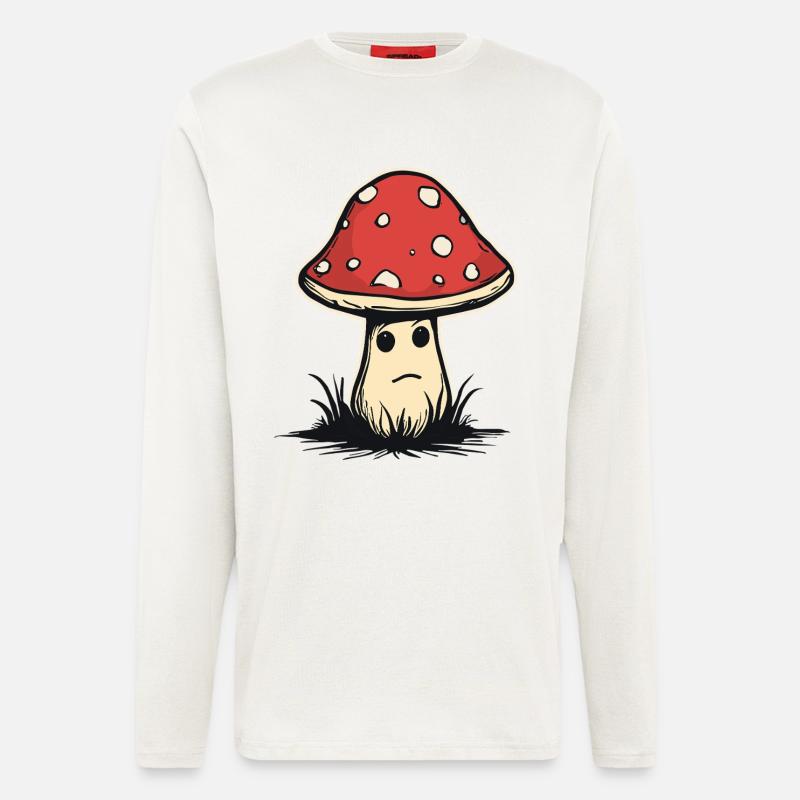 Sweet toadstool - Longsleeve - made by SPREAD  - OFF WHITE