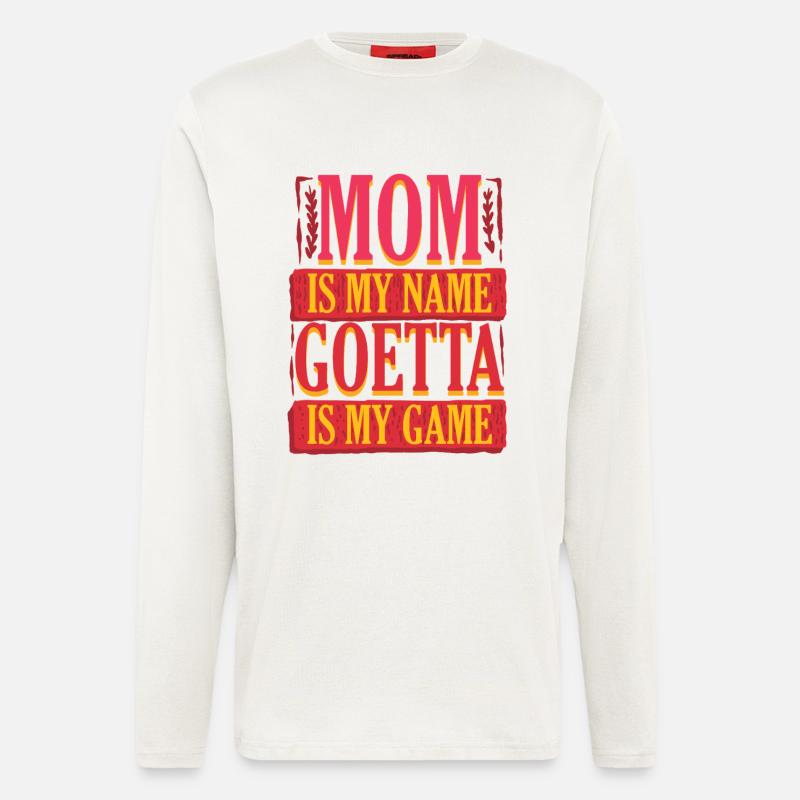 Goetta Wurst Mutter - Langarmshirt - made by SPREAD  - OFF WHITE