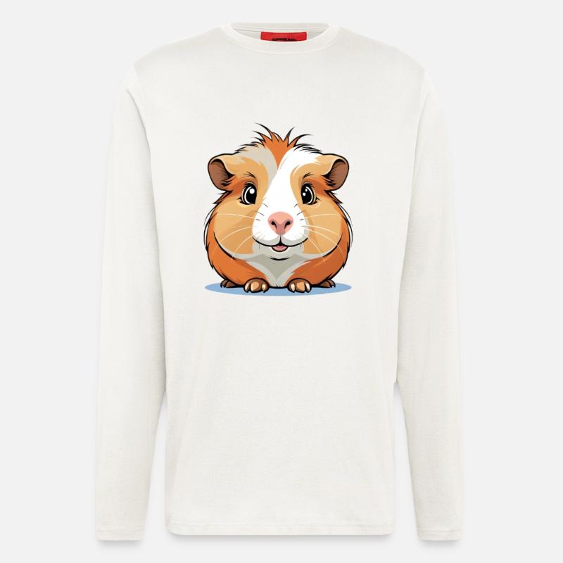 Lively hamster friend - Longsleeve - made by SPREAD  - OFF WHITE