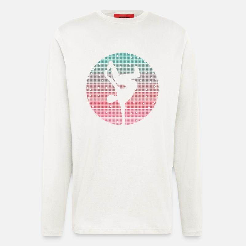 Breakdance Dance Breakdancer Retro Breakdancer - Longsleeve - made by SPREAD  - OFF WHITE