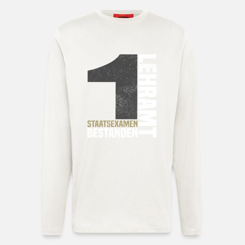 1st State Examination in Teaching - Longsleeve - made by SPREAD  - OFF WHITE