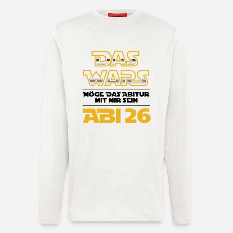 Das Wars | Abi 2026 - Abitur - Geschenk - Langarmshirt - made by SPREAD  - OFF WHITE