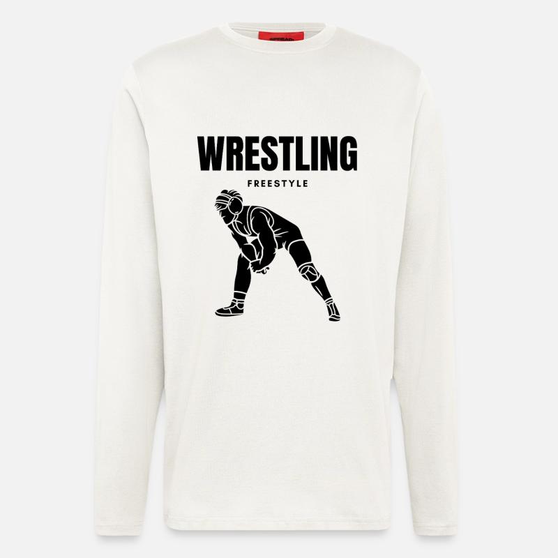 AUF DER MATTE — FREISTILRINGEN - Langarmshirt - made by SPREAD - OFF WHITE