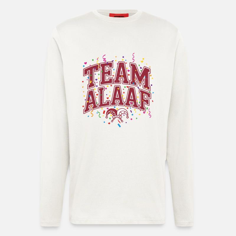 Team Alaaf Köln - Langarmshirt - made by SPREAD  - OFF WHITE