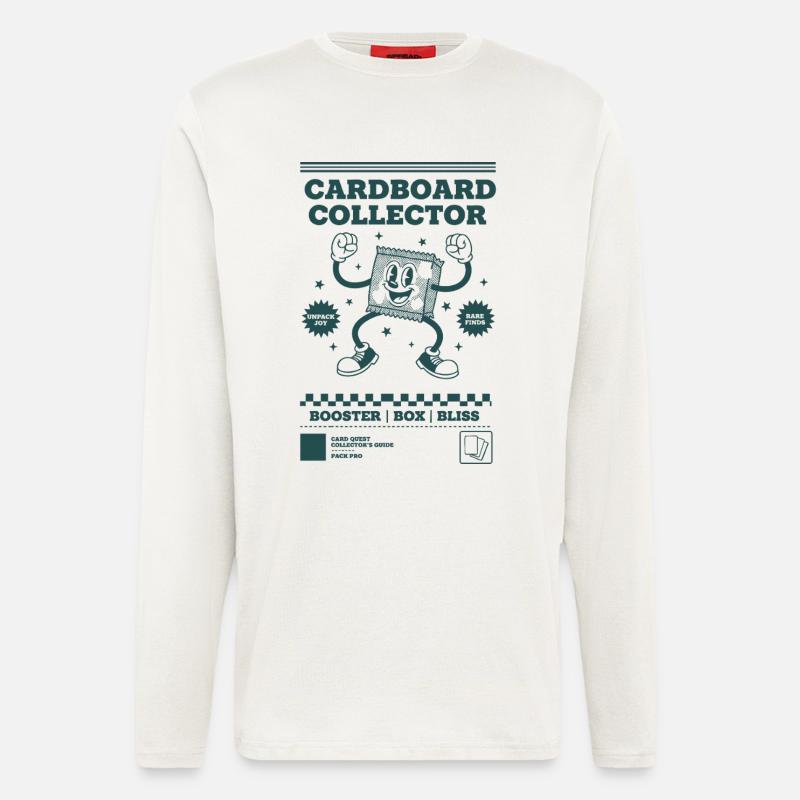 Karton-Sammler-Booster-Box Bliss Unpack Joy - Langarmshirt - made by SPREAD  - OFF WHITE