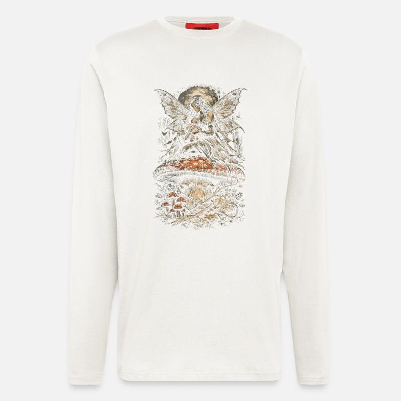 Fairycore Fee Gotisch - Langarmshirt - made by SPREAD  - OFF WHITE