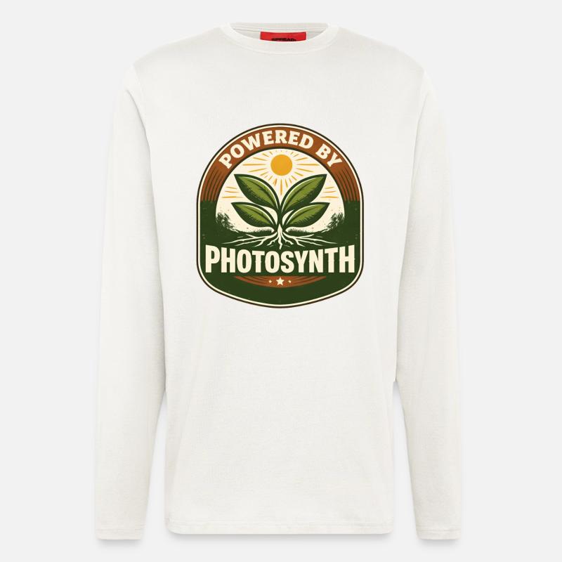 Ecologist Ecology Powered By Photosynth - Longsleeve - made by SPREAD - OFF WHITE