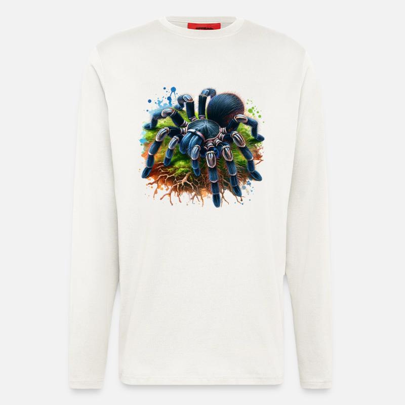 Black Tarantula Gift - Longsleeve - made by SPREAD  - OFF WHITE