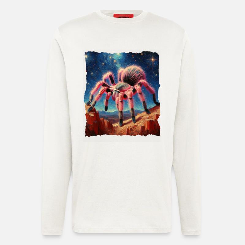 Chile Vogelspinne Starry Night - Langarmshirt - made by SPREAD - OFF WHITE