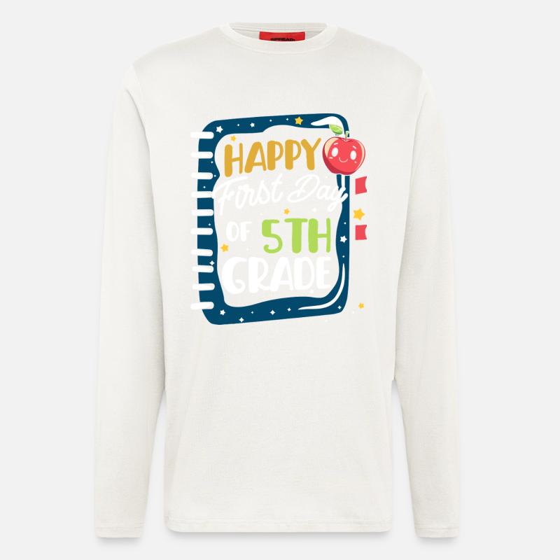 Fifth Grade 5th Grade - Longsleeve - made by SPREAD - OFF WHITE