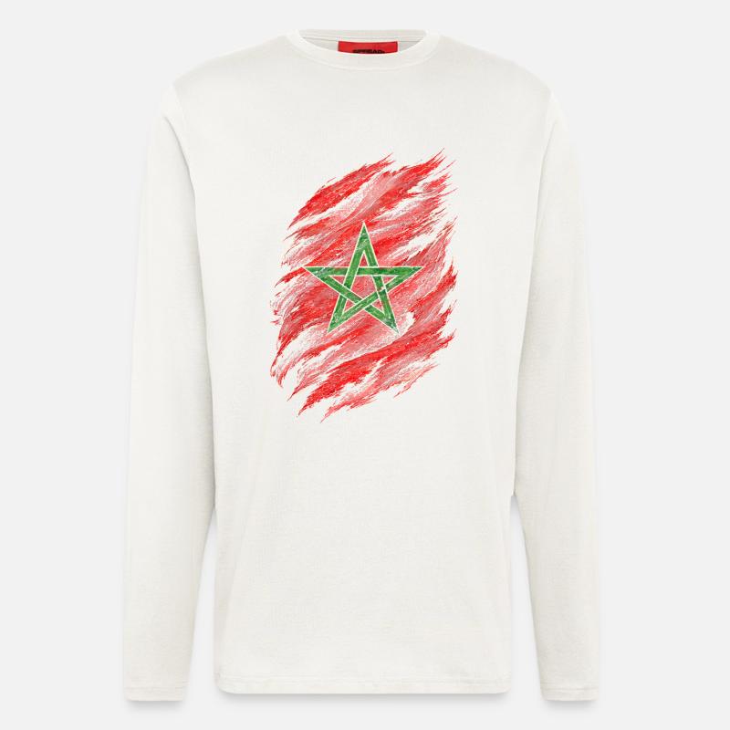 Moroccan Moroccan Moroccan - Longsleeve - made by SPREAD - OFF WHITE