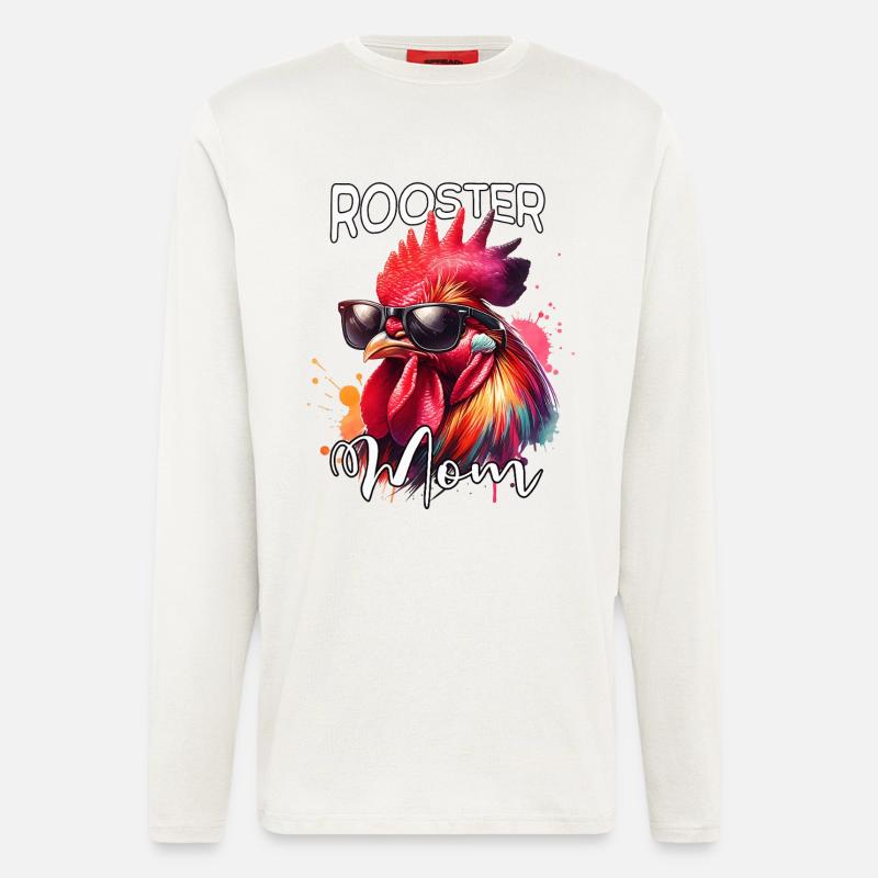 Maman - Manches longues bio décontracté fabriqué en UE - OFF WHITE
