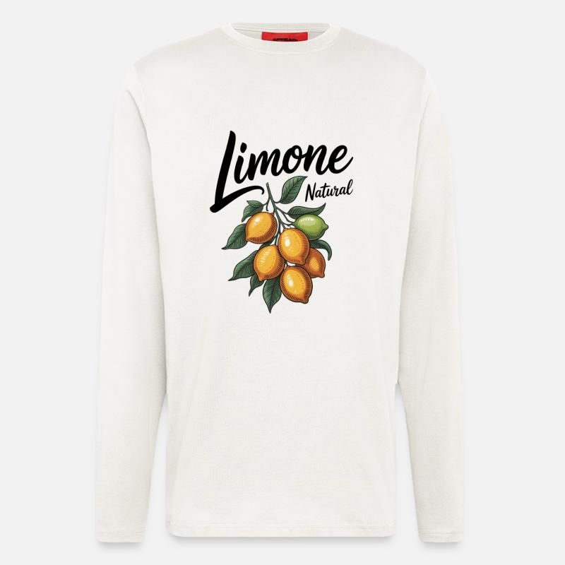 Lemon Lime - Longsleeve - made by SPREAD - OFF WHITE