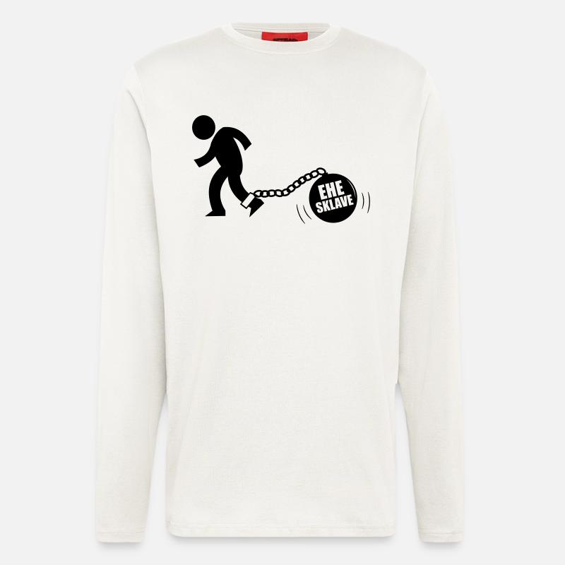 Ehesklave - Langarmshirt - made by SPREAD - OFF WHITE