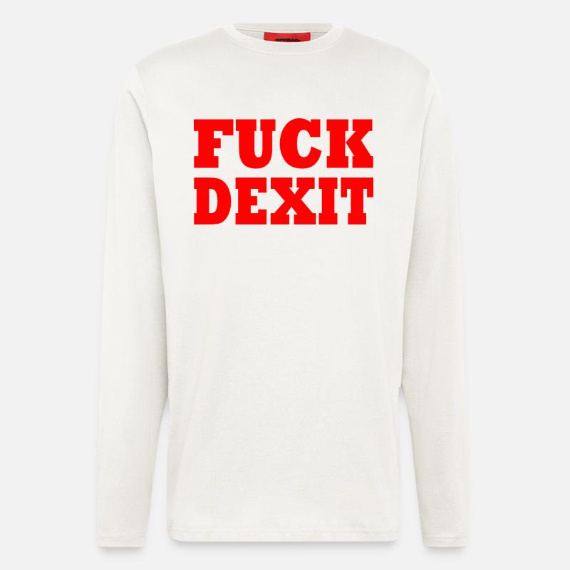 Fuck dexit - Longsleeve - made by SPREAD  - OFF WHITE
