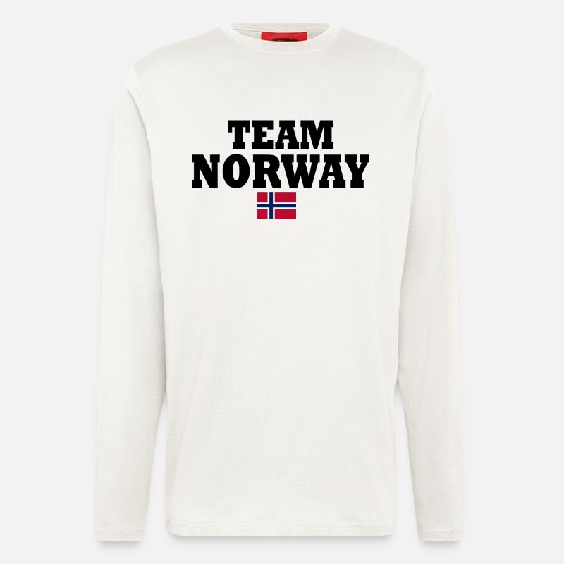 Norwegen - Langarmshirt - made by SPREAD  - OFF WHITE