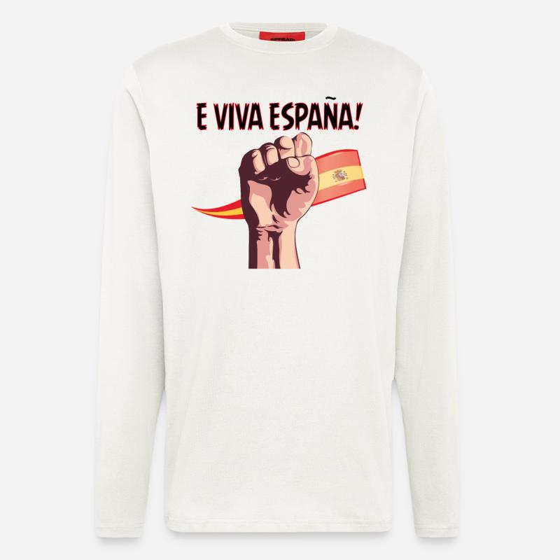 espana 2 - Langarmshirt - made by SPREAD  - OFF WHITE