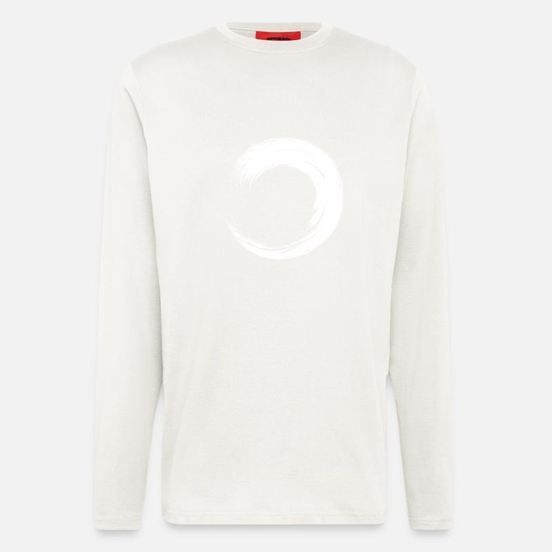 Kreis - Langarmshirt - made by SPREAD  - OFF WHITE