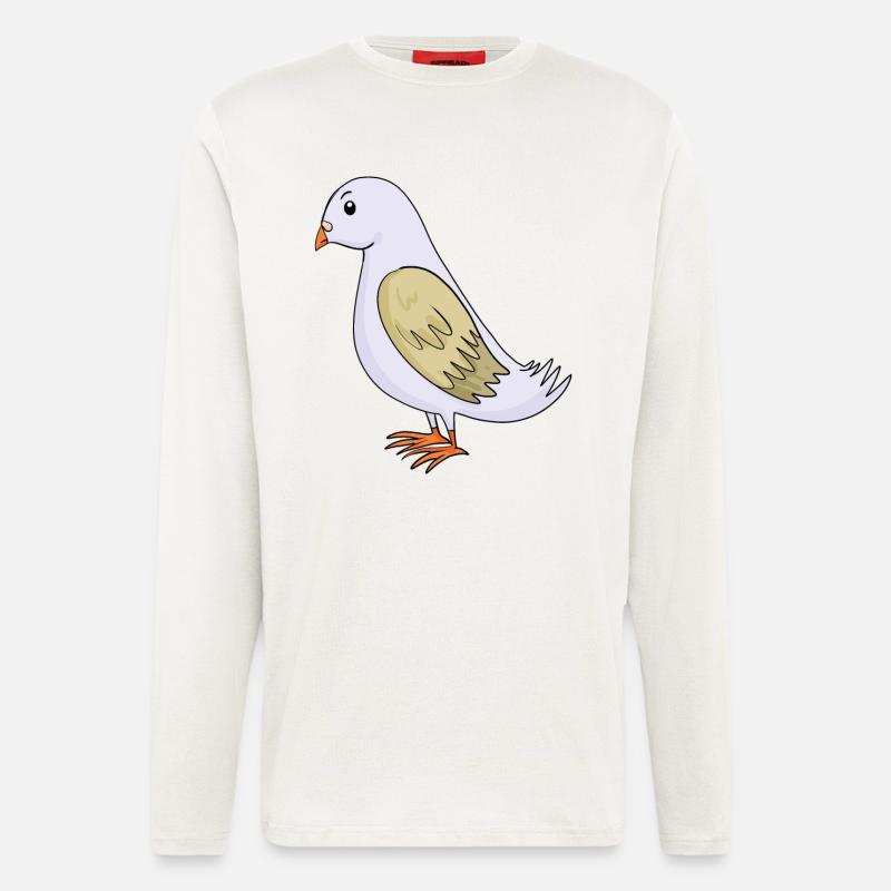 Taube - Langarmshirt - made by SPREAD  - OFF WHITE