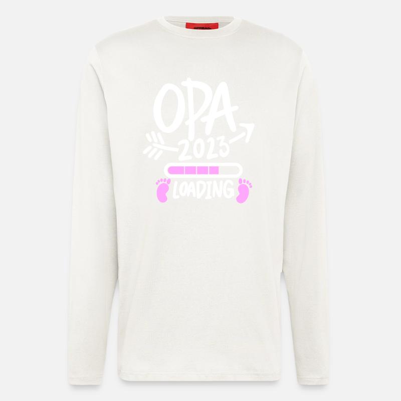 Opa 2023 loading - Langarmshirt - made by SPREAD  - OFF WHITE