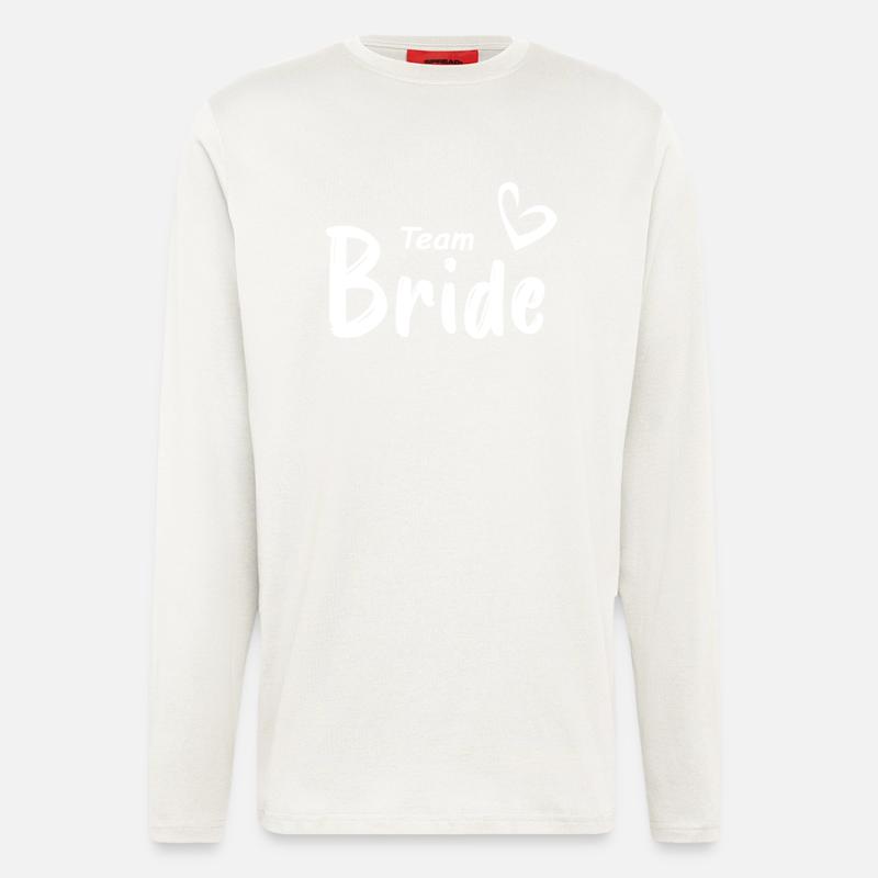 Team Bridal Wedding Celebration - Longsleeve - made by SPREAD  - OFF WHITE