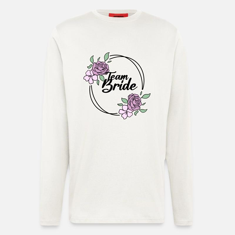 Team Bride - Longsleeve - made by SPREAD  - OFF WHITE