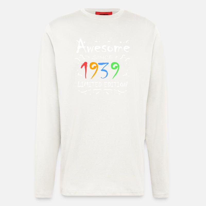 1939 - Born 1939 - Longsleeve - made by SPREAD  - OFF WHITE