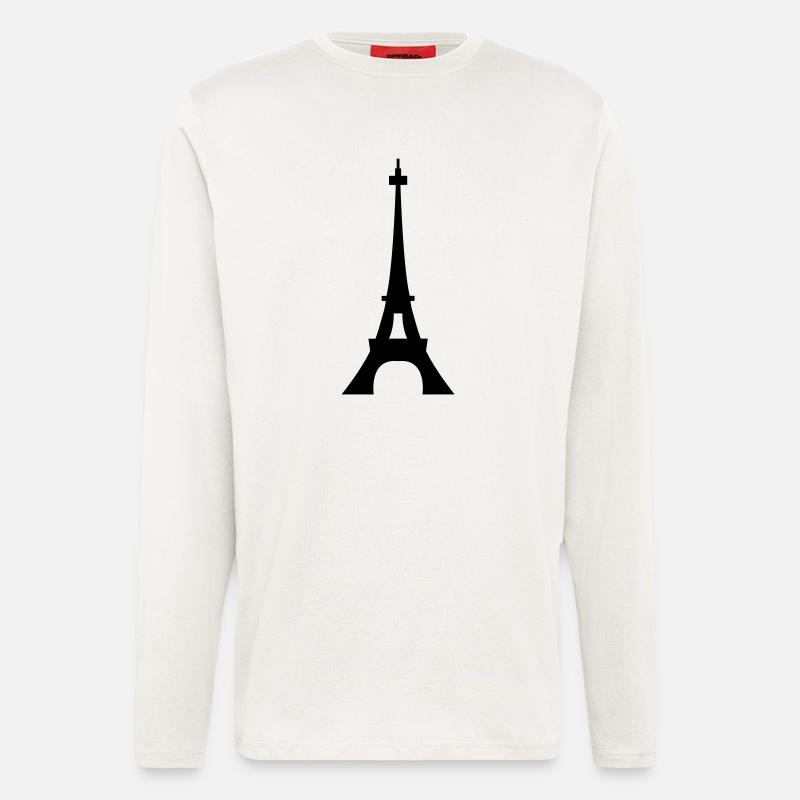 Eiffeltoren / Eiffeltower / Tour Eiffel - Longsleeve - made by SPREAD  - OFF WHITE