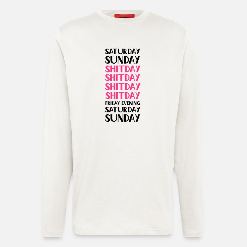 Weekend - Langarmshirt - made by SPREAD  - OFF WHITE