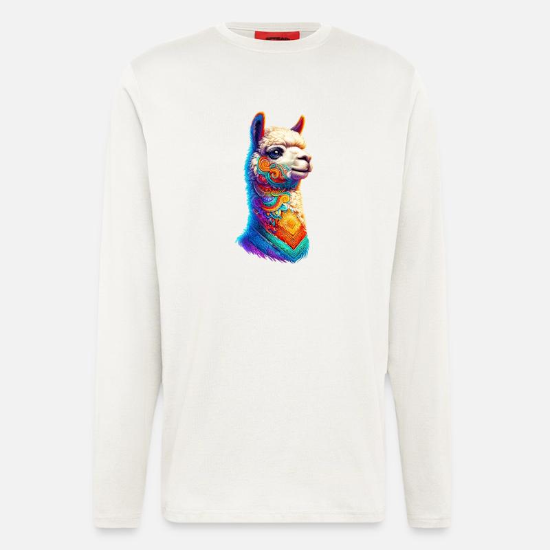 Alpaka - Langarmshirt - made by SPREAD  - OFF WHITE