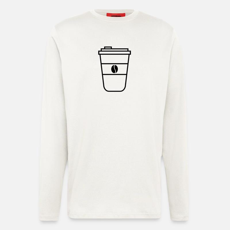 Coffee cup - Longsleeve - made by SPREAD - OFF WHITE