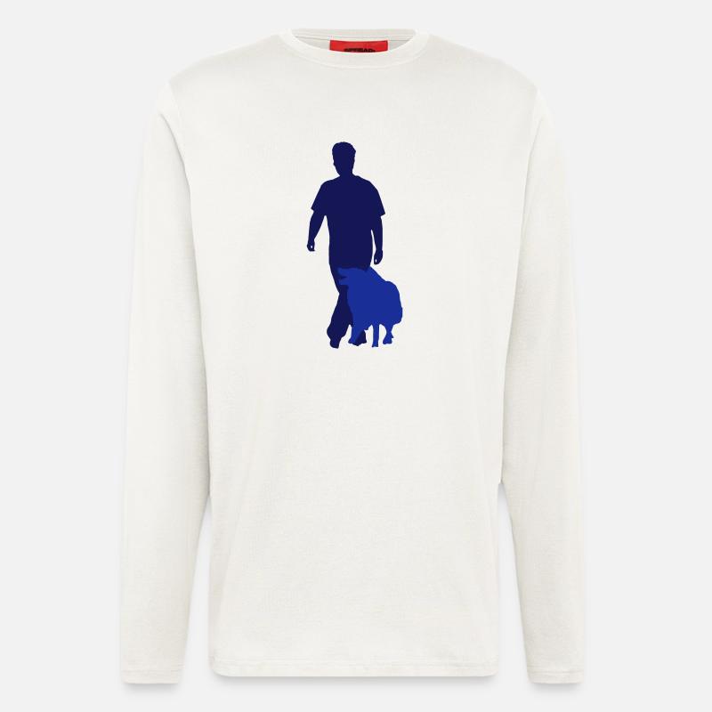 Obedience heelwork - Langarmshirt - made by SPREAD  - OFF WHITE