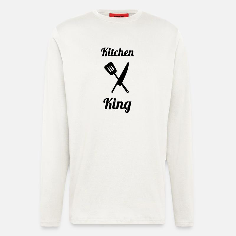 Kitchen King - Langarmshirt - made by SPREAD  - OFF WHITE
