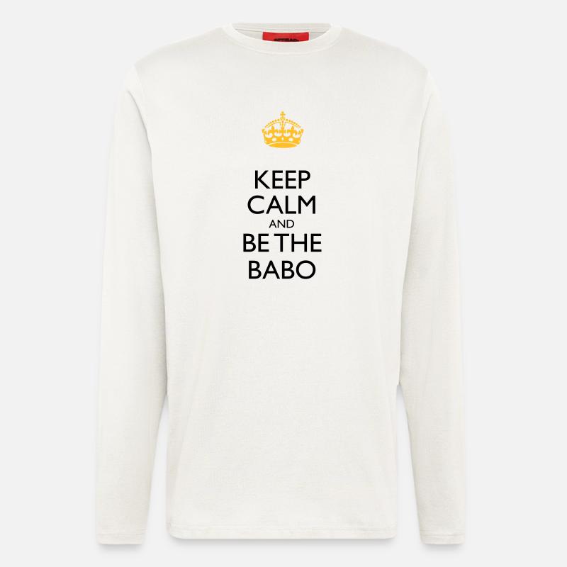 Keep Calm and be the BABO - Longsleeve - made by SPREAD  - OFF WHITE