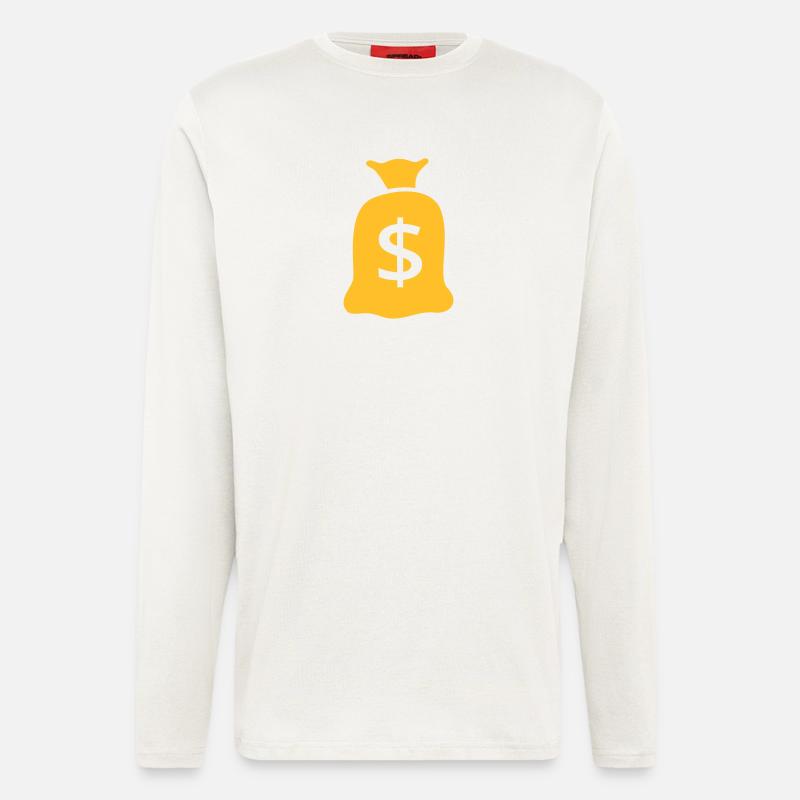 Millionär - Langarmshirt - made by SPREAD  - OFF WHITE
