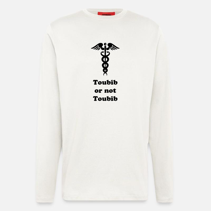 Doktor Arzt oder nicht? - Langarmshirt - made by SPREAD  - OFF WHITE