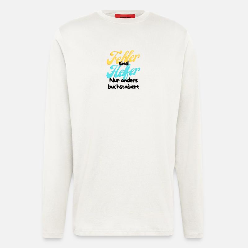 Error Helper Gradient Script - Longsleeve - made by SPREAD  - OFF WHITE