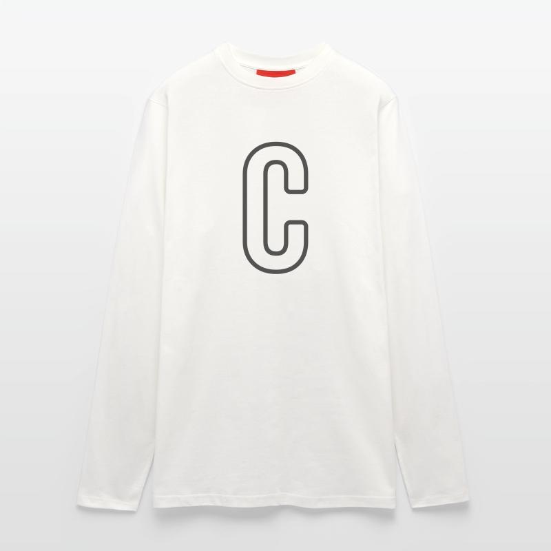 Letter C Typodesign Longsleeve - made by SPREAD 