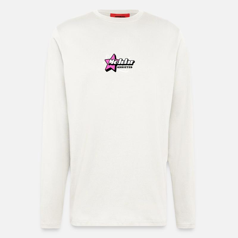 Modular Addicted Synthesizer - Longsleeve - made by SPREAD  - OFF WHITE