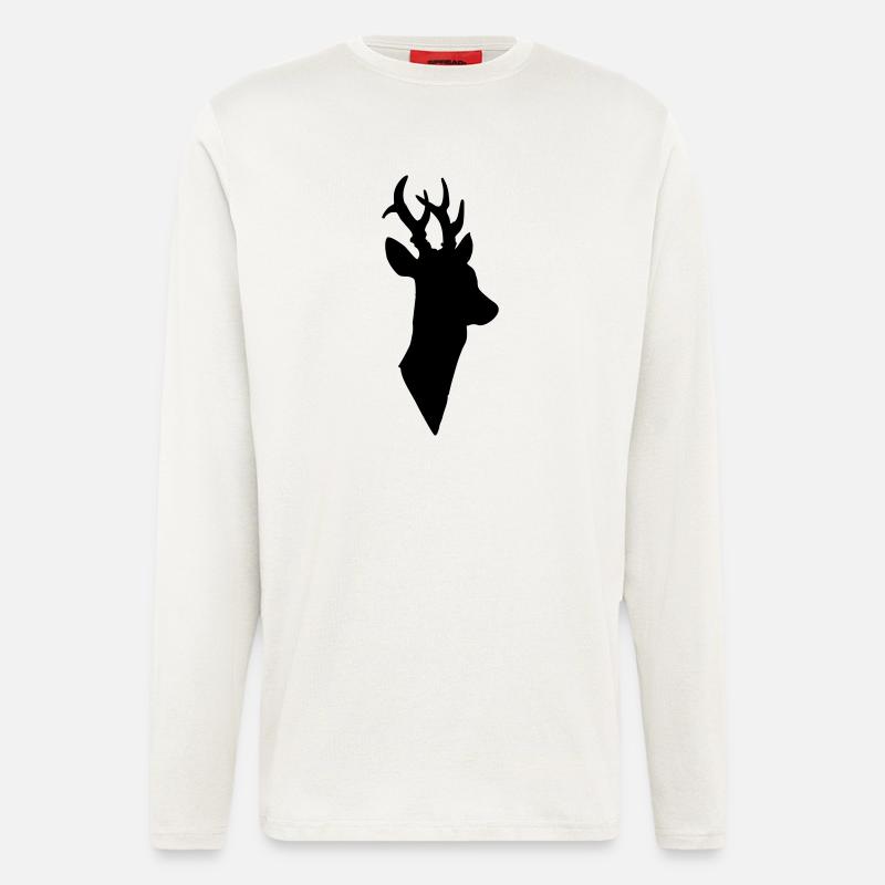 Rehbock - Langarmshirt - made by SPREAD  - OFF WHITE