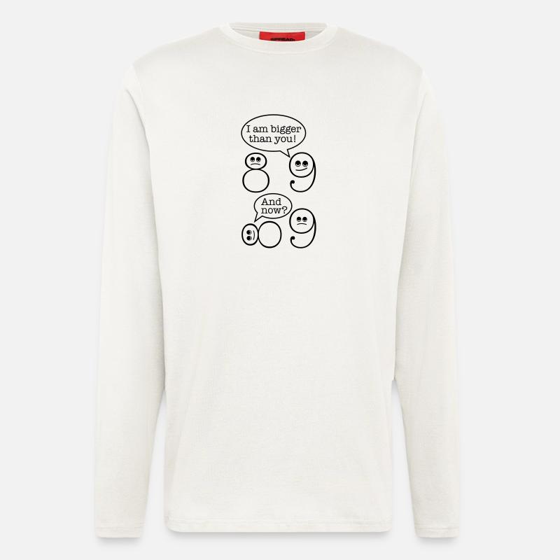 Mathematics - Longsleeve - made by SPREAD  - OFF WHITE