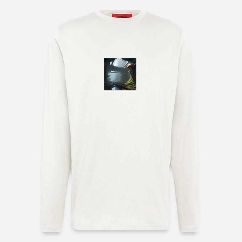 Post Civilization - Langarmshirt - made by SPREAD  - OFF WHITE