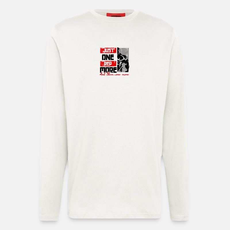 Noch eine Wiederholung - Langarmshirt - made by SPREAD  - OFF WHITE