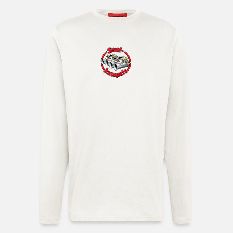 Doppelvergaser - Langarmshirt - made by SPREAD  - OFF WHITE