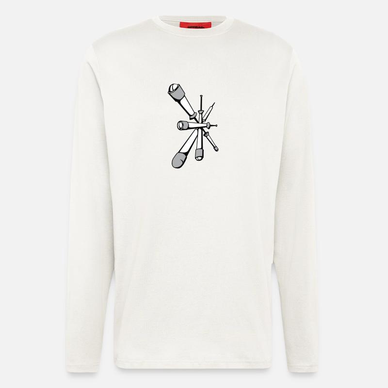 Pompfen - Langarmshirt - made by SPREAD  - OFF WHITE